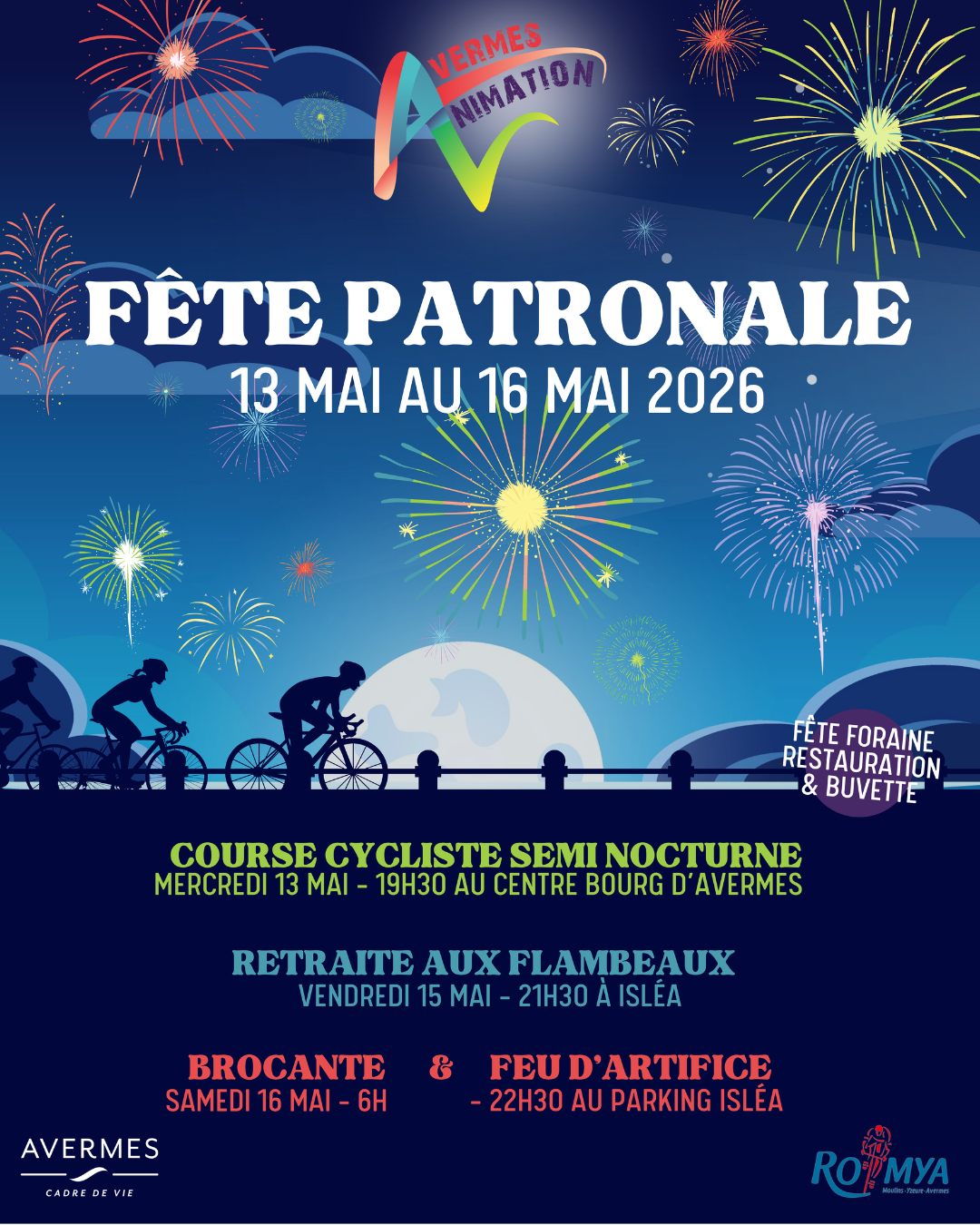 Fête patronale - 13 au 16 mai