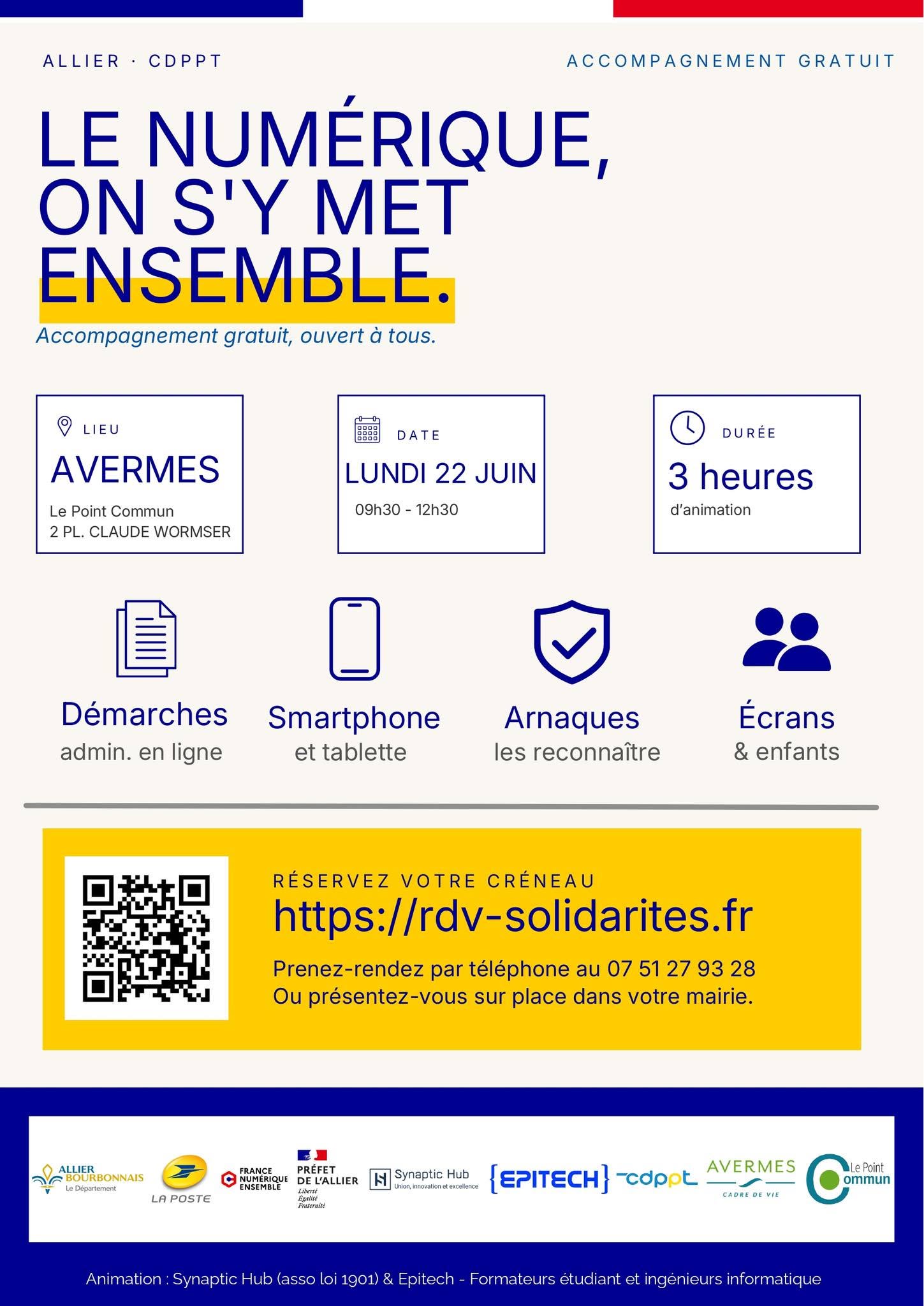 Le numérique, on s’y met ensemble ! 22 juin - Le Point Commun