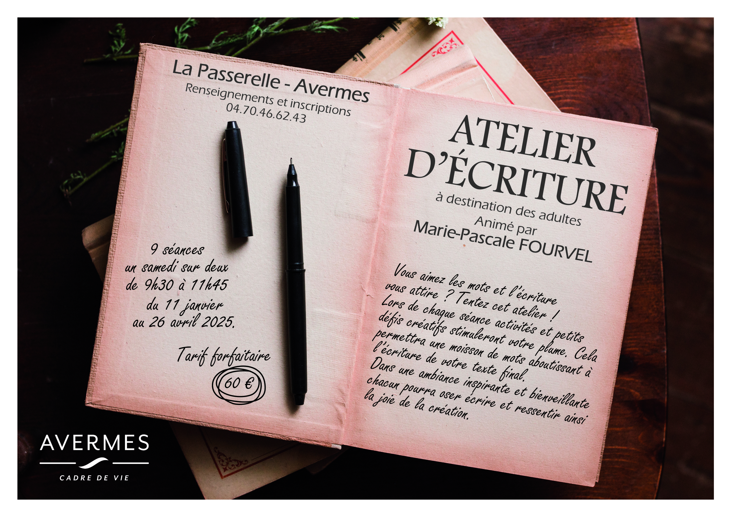 Atelier d'écriture